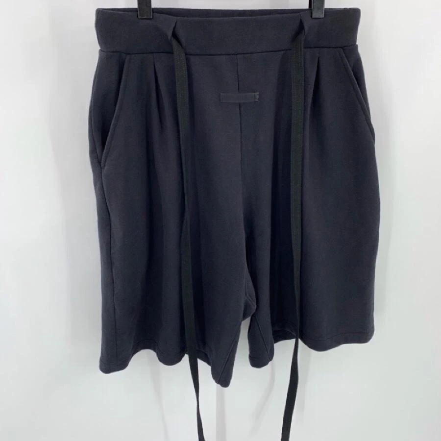 

19ss Owen Seak Men Casual Short 100%Cotton Harem Gothic Style Men's Clothing Sweatpants Summer Women Loose Black Short Size XL