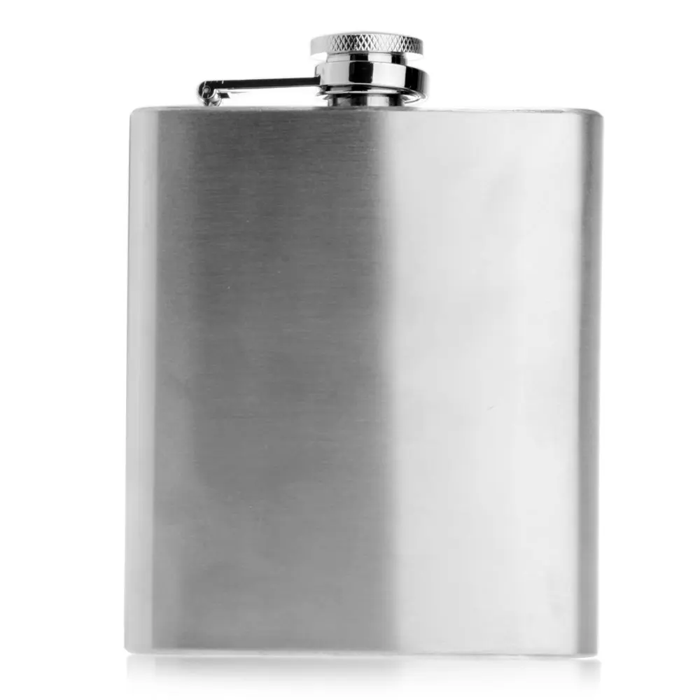 PHFU 7oz Stainless Steel Alcohol Drink Liquor Hip Flask Pocket Classic