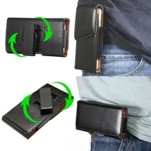 360 Rotation Belt Clip Holster Flip Leather Vertical Case For Cubot Dinosaur Cover For Samsung Note5 Note4 5.5 Business