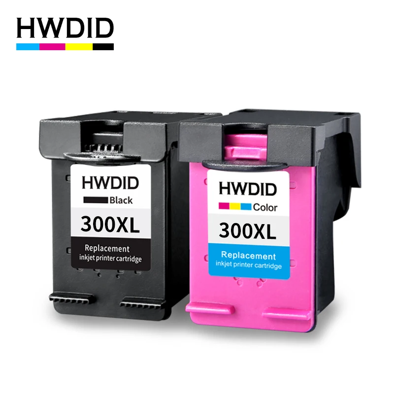 

HWDID 300XL Remanufactured Ink Cartridges Replacement for HP 300 for Deskjet D1660 D2560 D2660 D5560 F2420 F2480 F2492 F4210