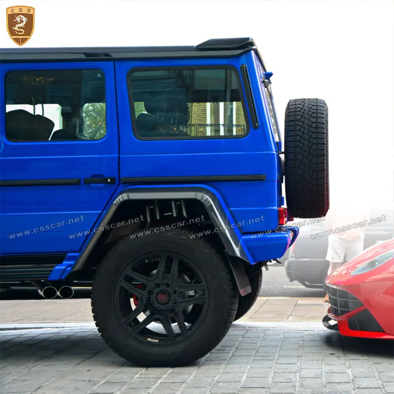 G class спойлер на крышу из углеродного волокна для MB w463 G63 G65 G500 barbus styles carbon передний