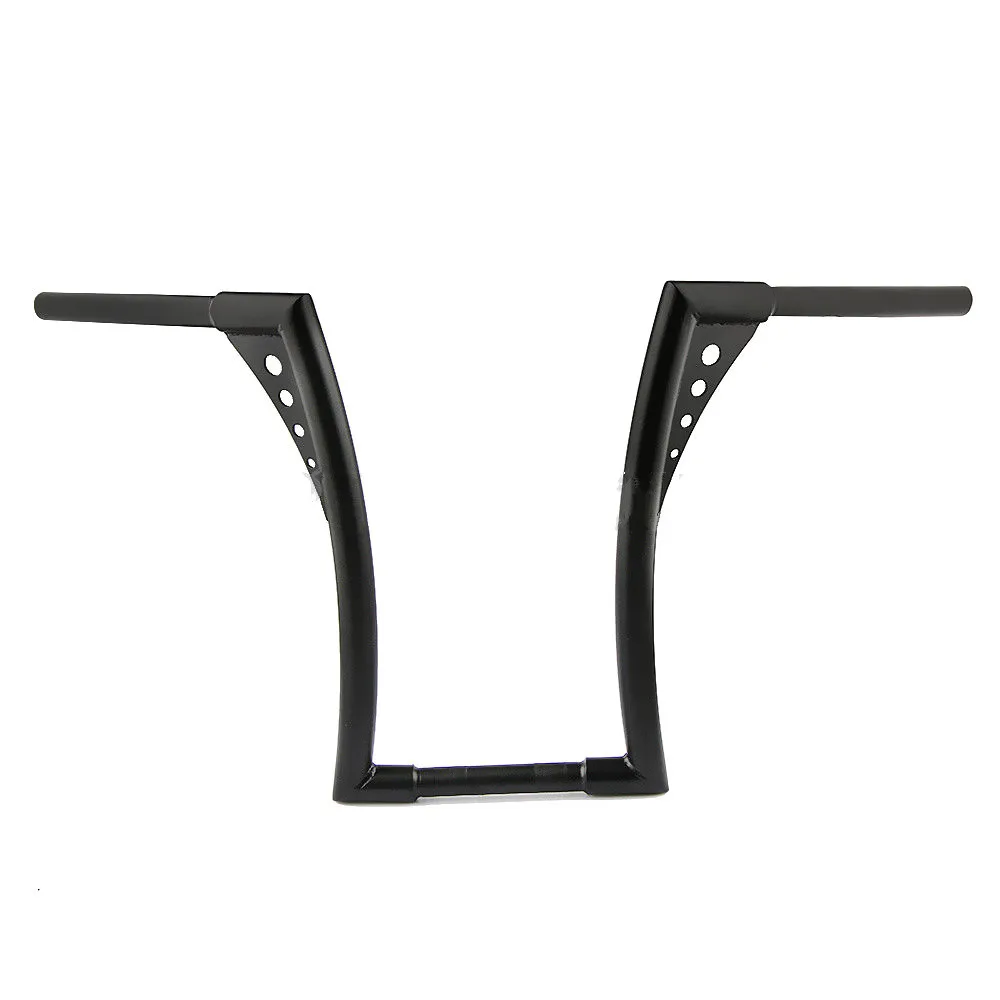 

14" Motorcycle Handlebars 1" Bar 1-1/4" King Apes Ape Hanger For Harley Yamaha Kawasaki Suzuki Chopper Bobber Custom