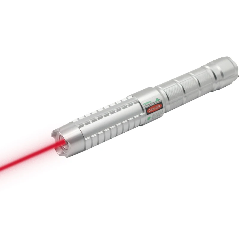 Oxлазеры OX-GX11 532nm Высокая мощность фокусируемая зеленая лазерная указка сжигание 650нм Красная лазерная указка с 18650 батареей - Цвет: Красный