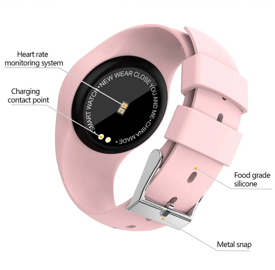 ADORARE Q1 Smart Watch Bracelet Heart Rate Monitor Smart Clock Wristband Fitness Tracker Men Women Smartwatch for Android iOS (18)