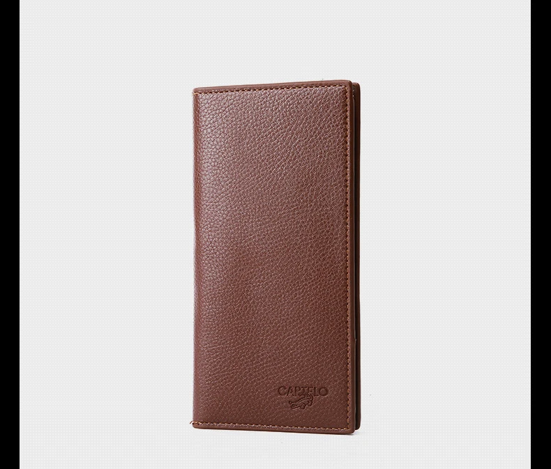 Men's genuine leather wallet 14
