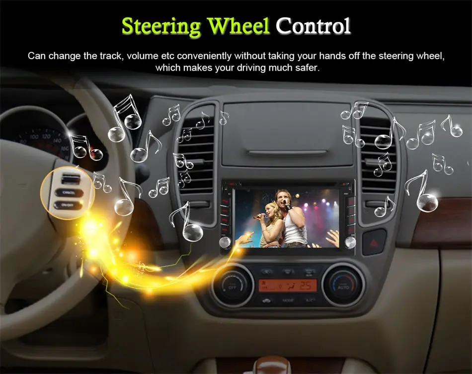 Flash Deal Universal 2din Android 6.0 Car DVD player For PEUGEOT 307 Car Ssang Yong Actyon/Kyron 2005-2011(left hand) Car VW old series car 15