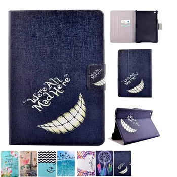 

High Quality 2018 Flower Pattern Flip pu Leather Smart Stand Shell Cover Case for Apple Ipad mini Mini 2 mini3 mini4 Tablet case