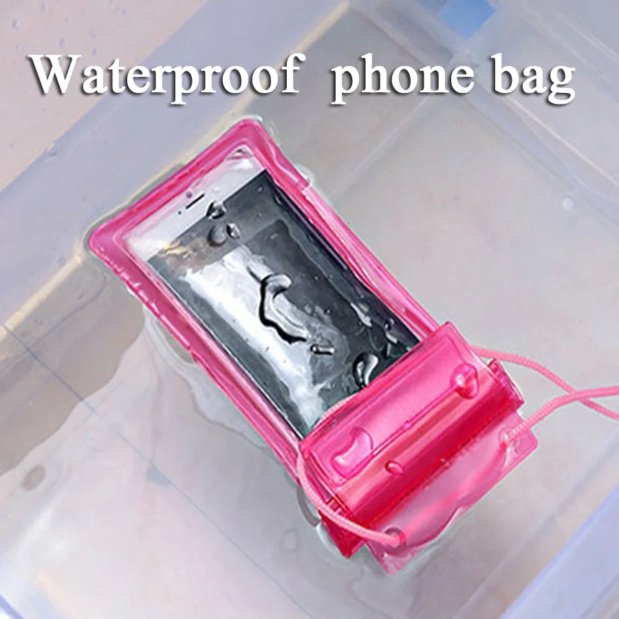 Newest Phone Waterproof Bag With Necklace Case Pouch Cover Protector