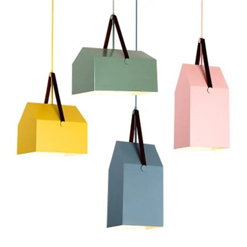 

Loft Style Creative House Iron Droplight Lamp Modern LED Pendant Light Fixtures For Dining Room Hanging Lamp Indoor Lighting