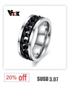 Vnox 8mm Black Men Ring Titanium Carbide Men's Jewelry Wedding Bands Classic Boyfriend Gift