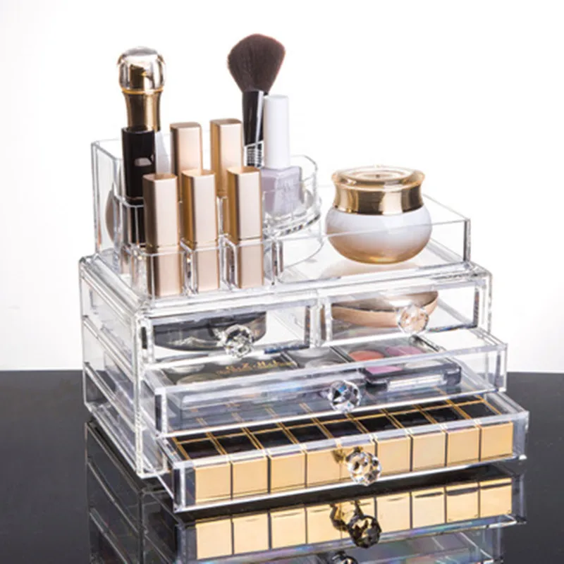 

Nail Storage Box Nail Brush Nail Polish Rubber Nail Accessories Storage Transparent Acrylic Storage Box Multi-drawer