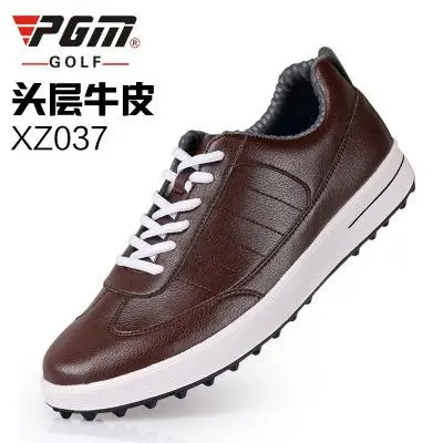 PGM аутентичная обувь для гольфа мужские водонепроницаемые противоскользящие высококачественные мужские спортивные кроссовки дышащая обувь - Цвет: 2