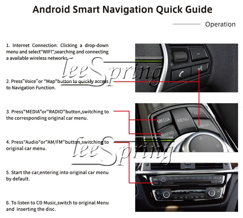 Excellent 10.25"Android 4.4 Car Radio Audio Stereo for BMW 5 series F10/F11 (2013-2016) GPS Navigation MP5 Bluetooth WiFi Mirrorlink 9