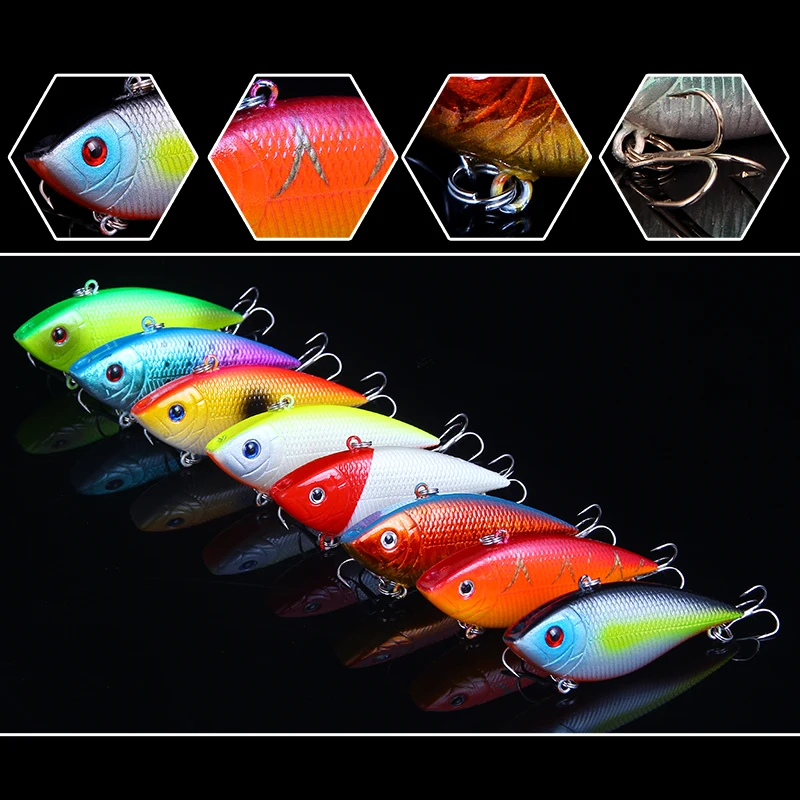 SEAPESCA VIB Рыбная приманка вобблер Crankbaits 10 8 г 6 5 см искусственная блесна джиг крэнкс