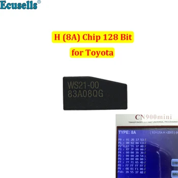 

1PC/5PCS Auto car key chip Transponder H (8A) Chip 128 Bit 128bit for Toyota Rav4 Camry Corolla Highlander Sienna 2013-2015