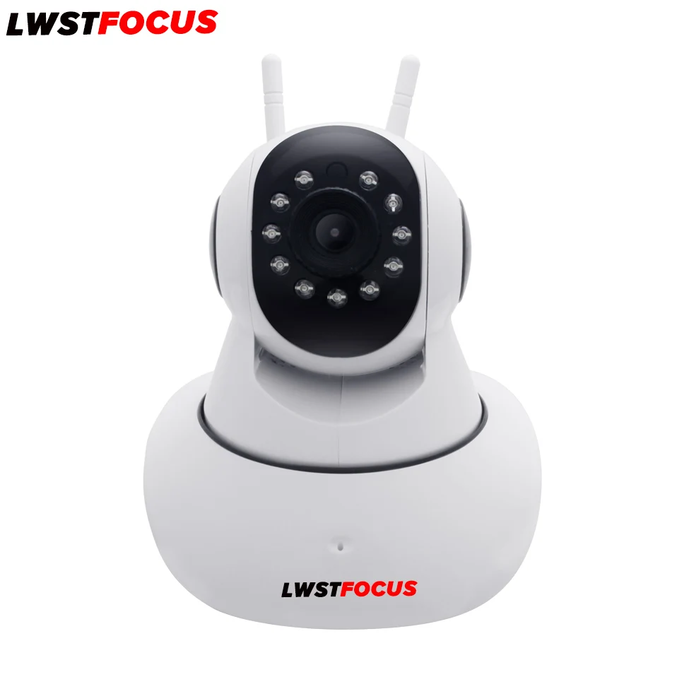 

LWSTFOCUS IP Camera CMOS 720P HD Onvif WiFi wireless Camera Mini Home Baby Monitor Alarm Night Vision security IP Indoor Camera