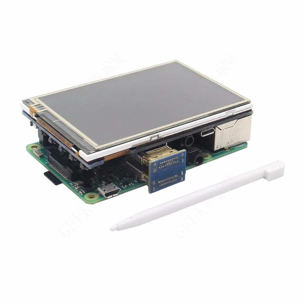 Raspberry Pi 4 60FPS 3,5 дюймов сенсорный экран 320x480-1920x1080 OSD HDMI ips дисплей для Raspberry Pi 4 Модель B/3B+/3B/2B/Zero W