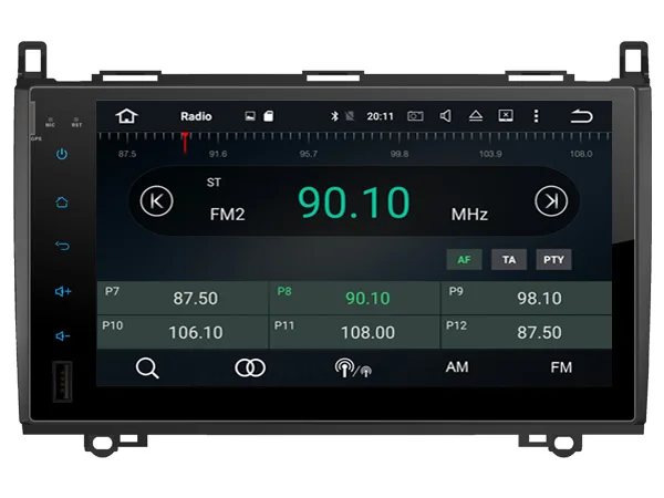 Discount Ips screen Android 8.0 Car Dvd Navi Player FOR DECKLESS BENZ A CLASS W169/B CLASS W245/V-CLASS gps auto stereo audio multimedia 2