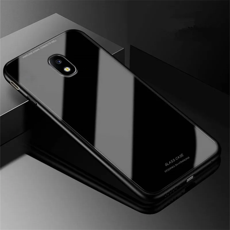 

Tempered Glass case For coque Samsung Galaxy J3 2017 case For Fundas Samsung J330 J3 2017 EU Version J3pro Soft TPU phone cases