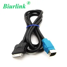 Biurlink – adaptateur Audio pour iPod, 30 broches, câble d'entrée, pour Alpine 10 broches, Port de changeur de CD