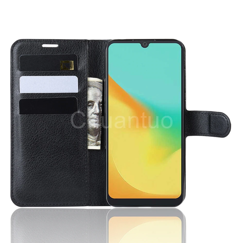 Модный чехол кошелек из искусственной кожи для ZTE Blade A7 2019 защитный флип телефона