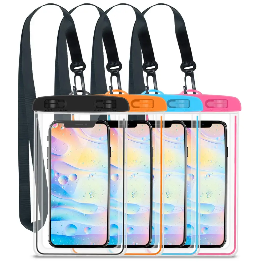 Summer Luminous Waterproof Pouch Swimming Gadget Beach Dry Bag Phone Case Cover Camping Skiing Holder For Cell Phone 3.5-6.5Inch 1