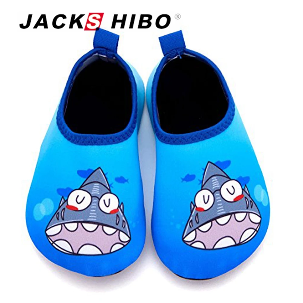 JACKSHIBO New Summer Kids Slippers Swimming Aqua Shoes Beach Slippers