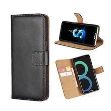 Xnyocn For Samsung Galaxy S5 S6 S7 Edge S8 Plus Case S View Flip Cover Folio Luxury leather case For samsung Galaxy S5