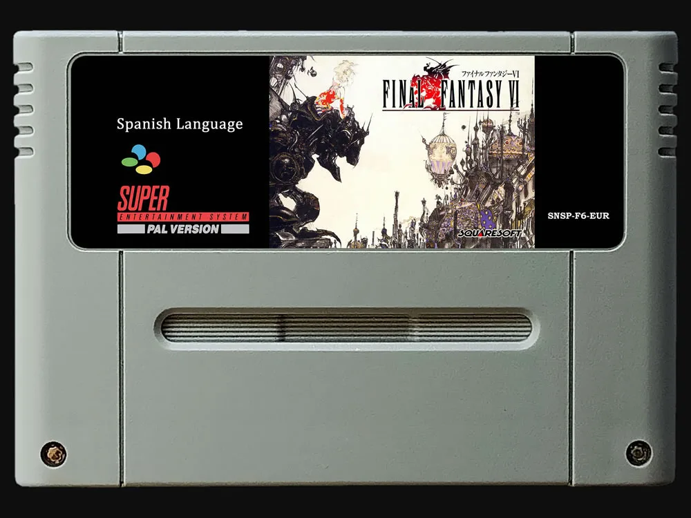 16 бит игры* Final Fantasy 6(Испанская версия PAL! Испанский язык