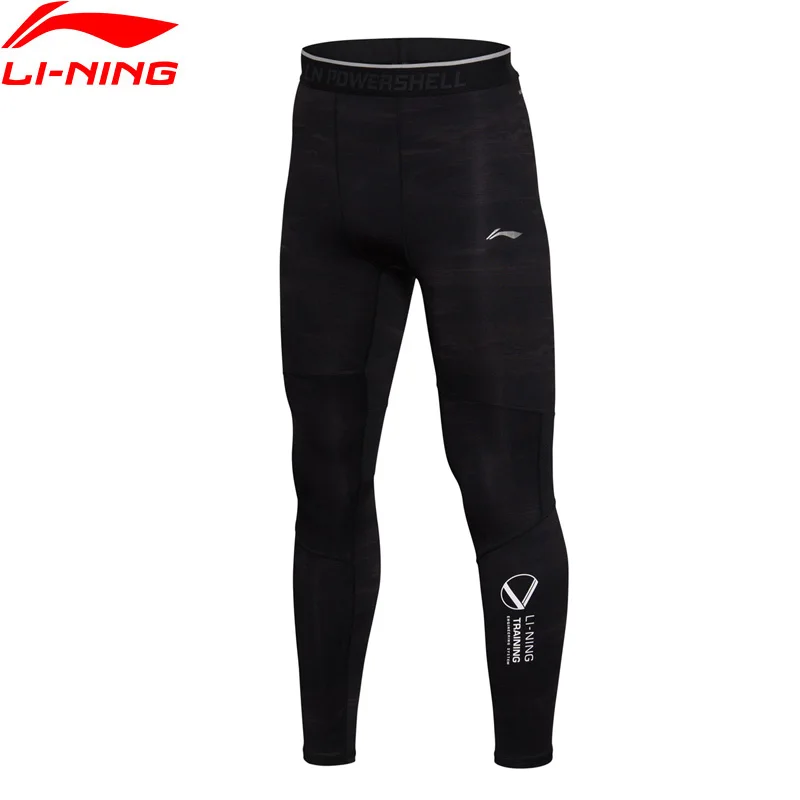 

(Clearance)Li-Ning Men Training Tights WARM AT Polyester Spandex Tight Fit Comfort LiNing Pants AULM077 MKY341