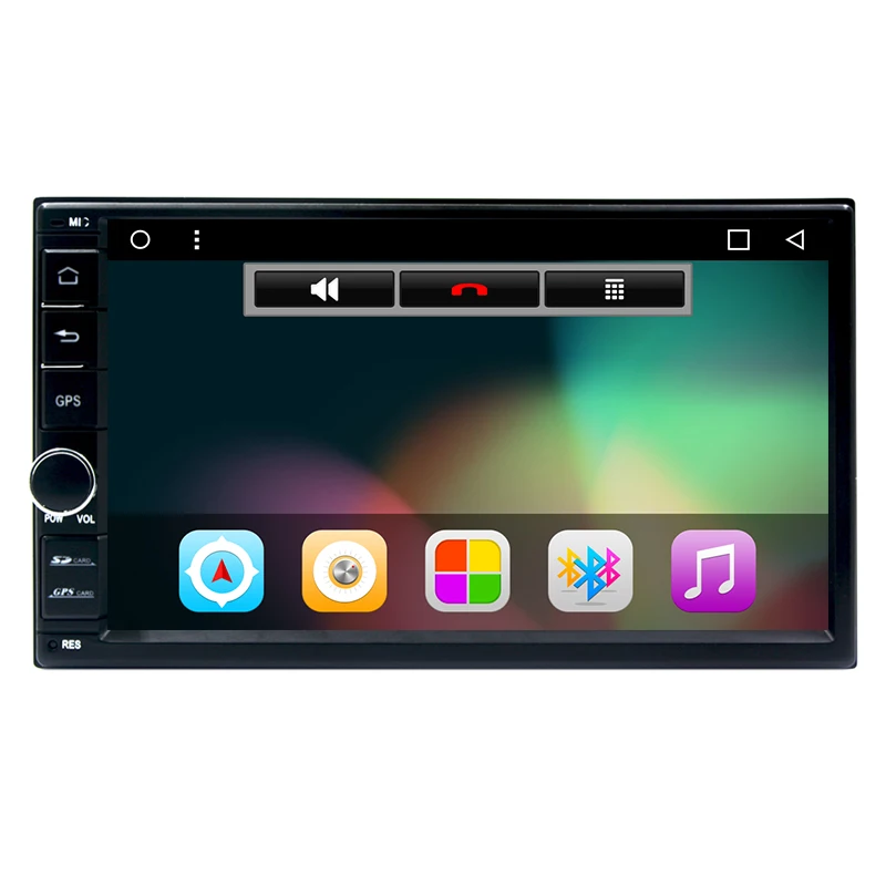 Clearance Universal 2 din GPS Car DVD Player Radio Android 8.1 Wifi Bluetooth GPS Navigation double din car multimedia 12