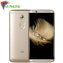 Оригинальный ZTE Axon 7 A2017 4 г LTE 4 ГБ Оперативная память 128 ГБ Встроенная память мобильного телефона Snapdragon 820 Quad Core 2.15 ГГц 5.5 дюймов 20.0MP отпечатков пальцев NFC