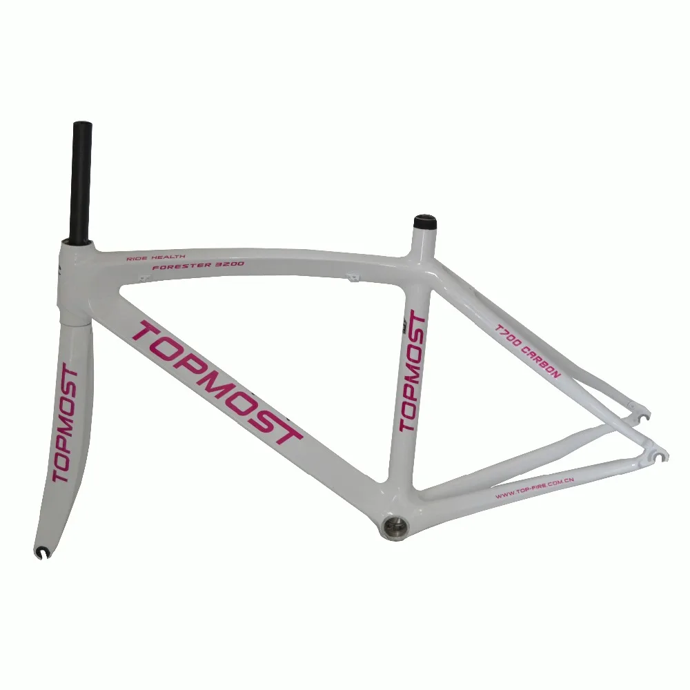 Top cheap carbon frame road bike 48cm bicycle frame set with topmost logo glossy finish free shipping 0 Top cheap carbon frame road bike 48cm bicycle frame set with topmost logo glossy finish free shipping 0