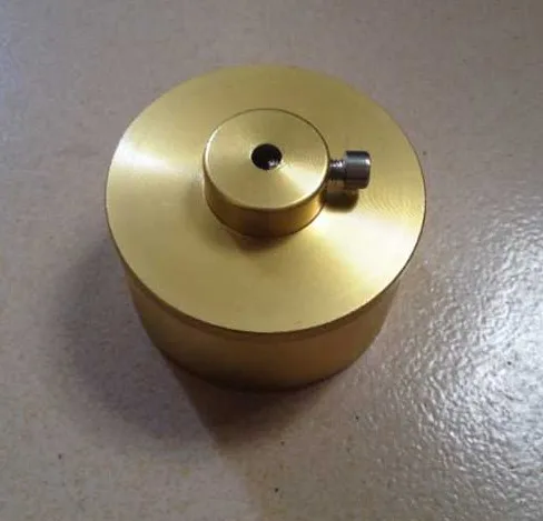 

Gold plated Aluminum capping machine sealer parts size 30-50 mm
