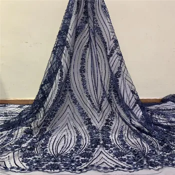 

Cassiel Top Sequins French Tulle Lace Fabric High Quality African Net Lace Fabric Embroiderey Nigerian Lace Fabric For Wedding