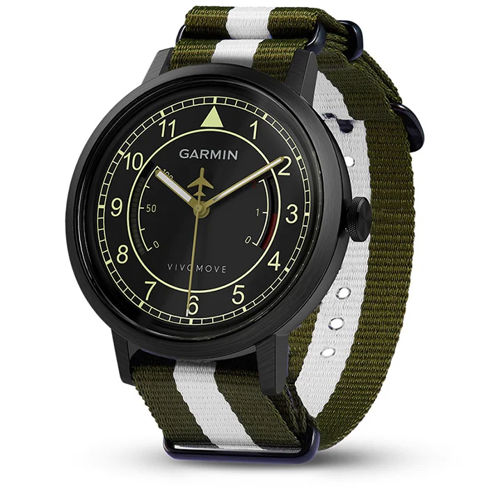 

GARMIN Vivomove Smart Wristwatch With 50M Waterproof Grade Pedometer Sleep Monitor & Remote Camera,Fashion Remote Music 150mAh