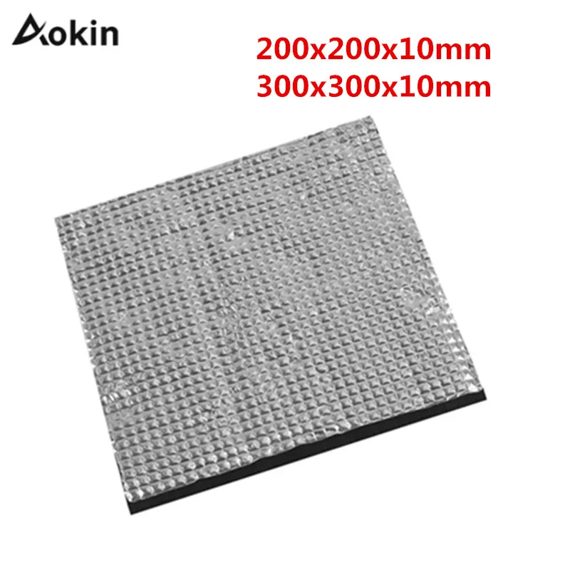 

1/2pcs 200/300mm heated bed insulation Cotton Self-adhesive foil paper insulation For 3D Printer Heating Bed Sticker Paper