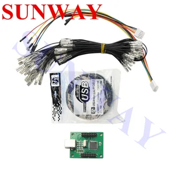 

Hot-selling Arcade usb encoder 2player Arcade to USB controller MAME or Multicade Dual Controller