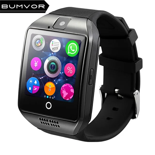 BUMVOR Q18 Passometer Smart watch with Touch Screen camera TF card Bluetooth sma BUMVOR Q18 Passometer Smart watch with Touch Screen camera TF card Bluetooth sma