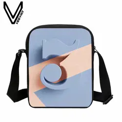 Veevanv Для женщин сумка счастливое число 3D печать Сумочка детская сумка Школа Bookbag сумка девушка маленький кошелек