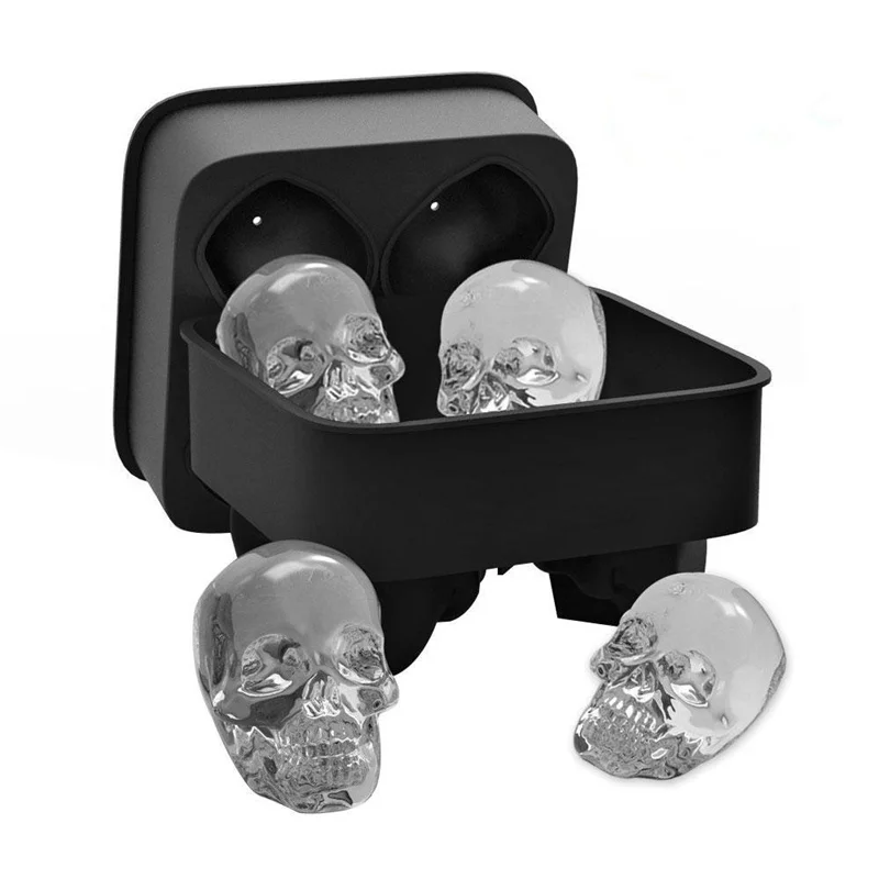 skull ice mold 6