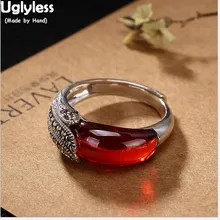 Кольца с перьями в виде павлина из настоящего 925 пробы серебра для женщин, винтажные тайские серебряные кольца с халцедоном