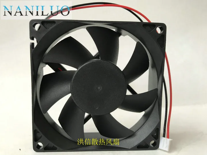 NANILUO 24В шар 8025B 80 мм x 80 мм x 25 мм 80 мм 24 вольт 2Pin XH2.54 Вентилятор охлаждения постоянного тока
