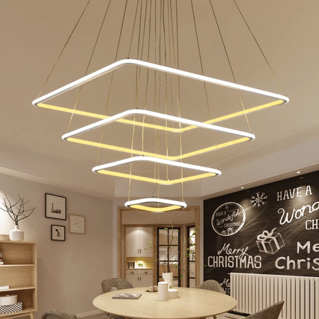 New Modern Led Chandelier Lampu Untuk Ruang Tamu Makan New Modern Led Chandelier Lampu Untuk Ruang Tamu Makan Lampadario Moderno Re Perlengkapan Pencahayaan