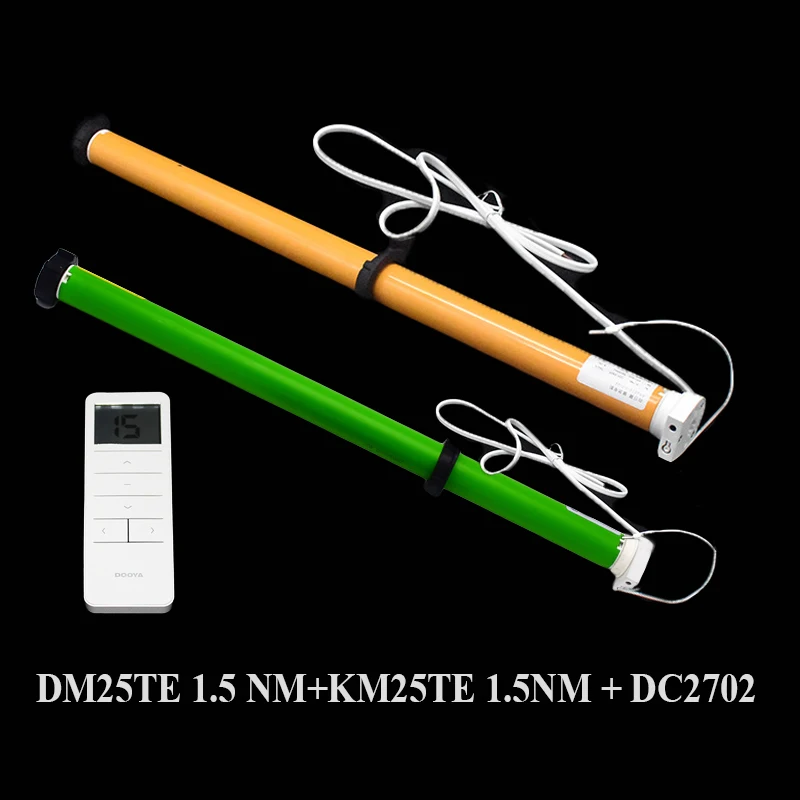 

Dooya Sunflower electronic blinds 433MHZ 100V-240V Tubular Motor roller fit for 38mm tube with multichannel Remote Control