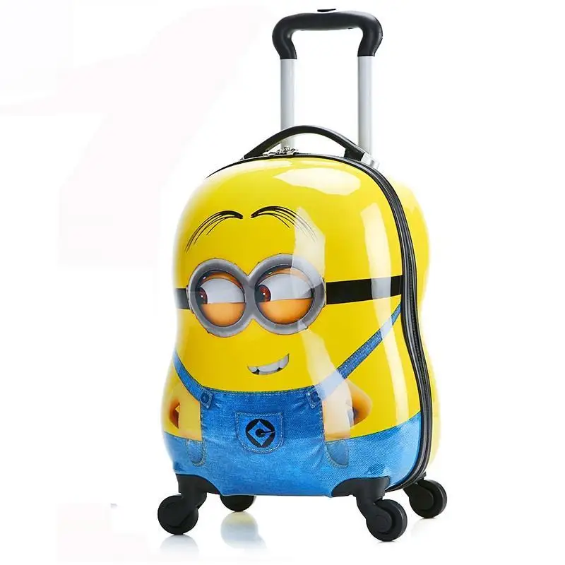 18 &quotдюймов детская Студенческая поездка чемоданы и дорожные сумки valise cabine koffer