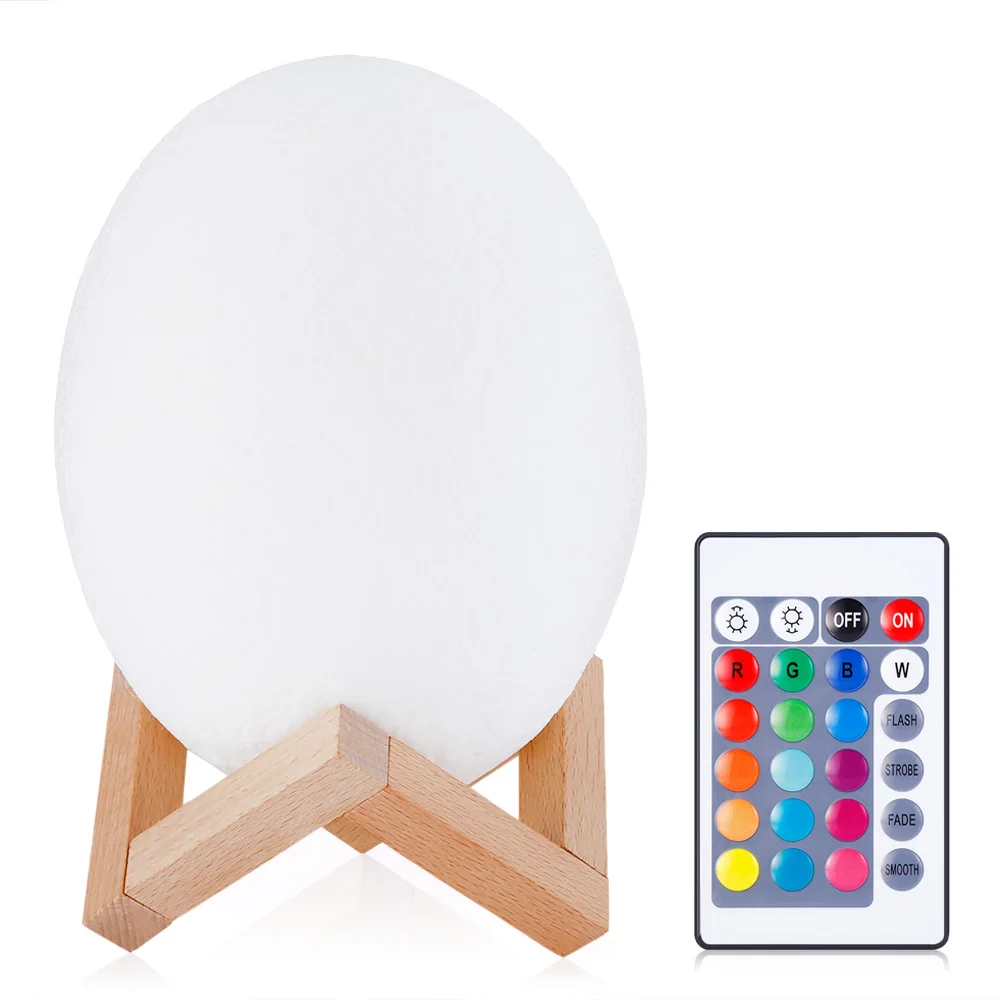 

3D Printing Dinosaur Egg Light Night Lamp With Remote Control
