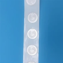 RFID микросхемой чипом микропроцессорные карты наклейки электронных меток M1S50 карты тега RF 13,56 МГц HF ISO14443A