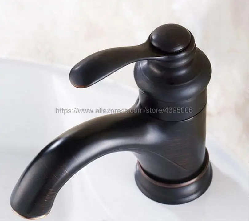 النفط مفروك البرونزية سطح جبل صنبور الحمام الغرور سفينة المصارف خلاط صنبور الباردة والساخنة صنبور الماء Bnf065