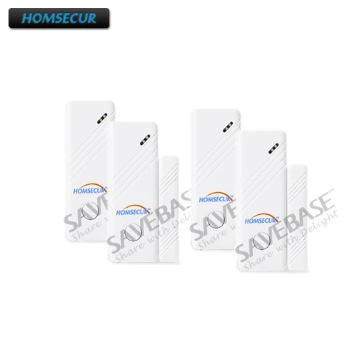 

HOMSECUR 433MHz 4PCS A2-1 Wireless Door/Window Sensors For HOMSECUR Alarm System
